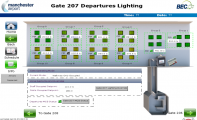 Departure Gate Lighting System