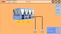 Visualisierung der Kälteanlage
