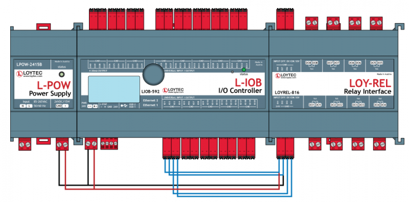 LOYREL 816 wiring