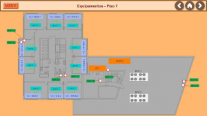 Visualisierung des 7. Stockwerks