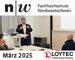 LOYTEC presenting experience at Fachhochschule in Switzerland.