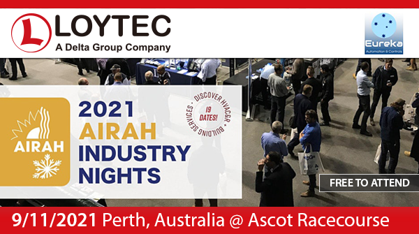 LOYTEC at AIRAH Exhibition in Perth 2021