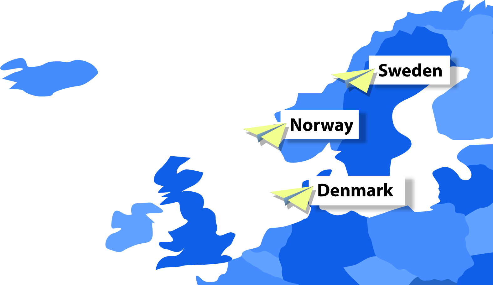 LOYTEC map scandinavia