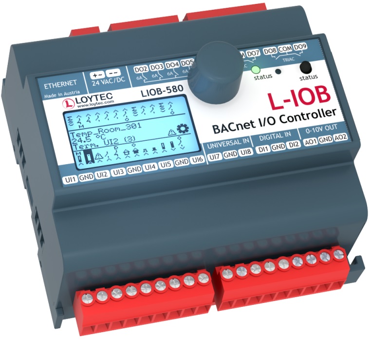 Liob Bip I O Controller Bacnet Ip