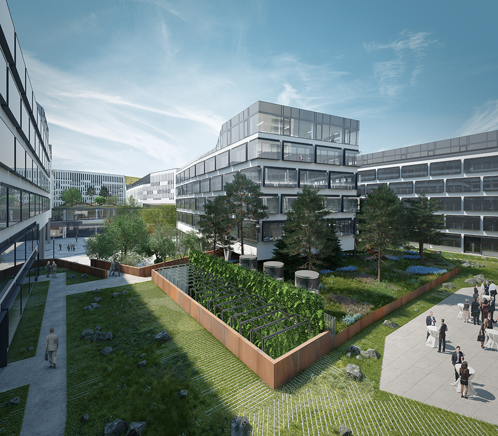 Austria Campus, Vienna, 2018