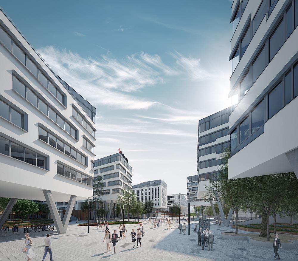 Austria Campus, Vienna, 2018