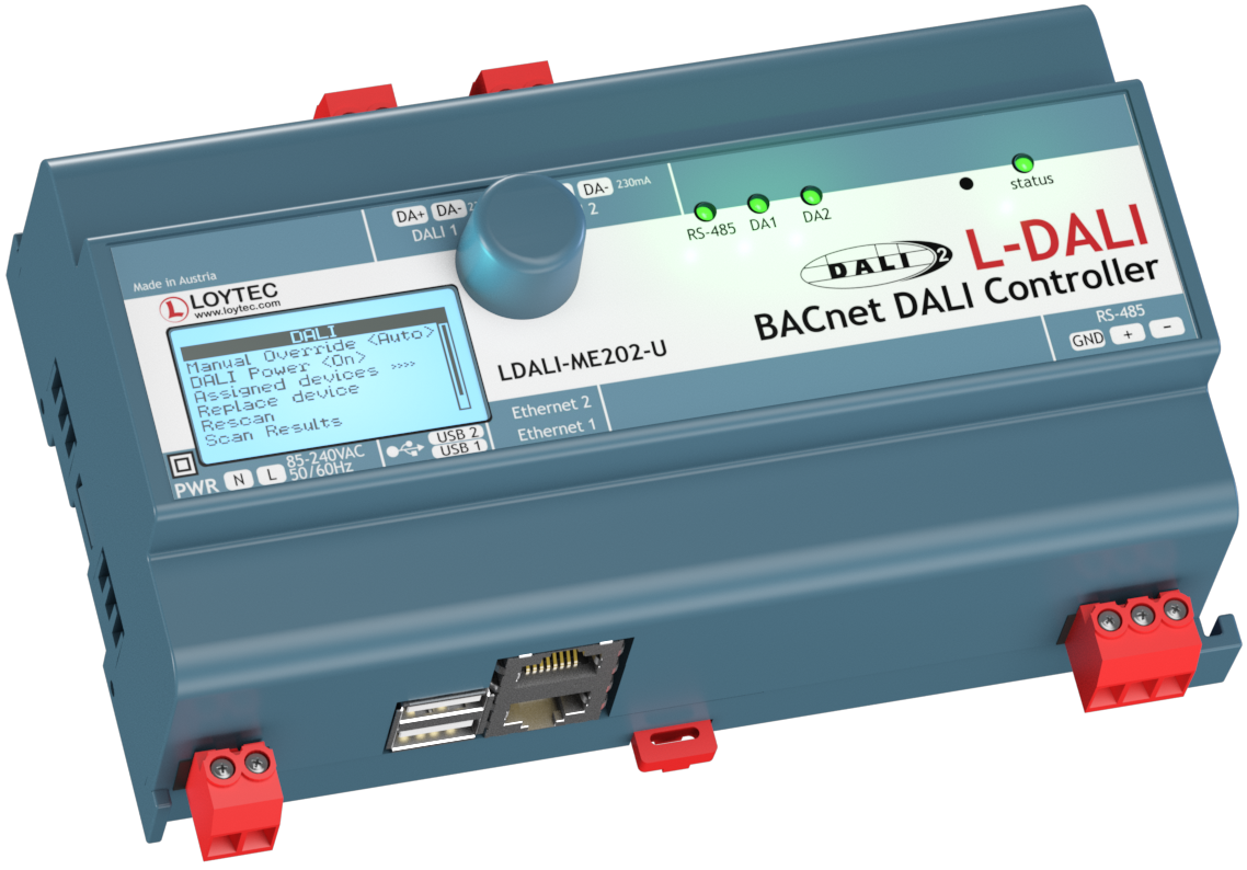 LDALI-ME202-U BACnet/DALI Controller